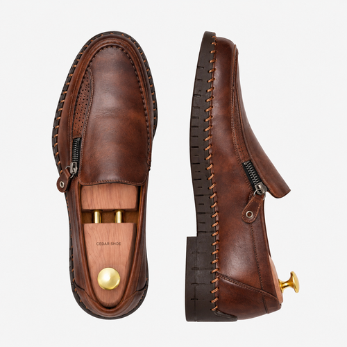 Mocassins de Pele Clássicos