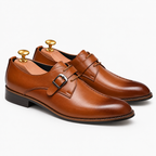 Sapatos Oxford de Pele