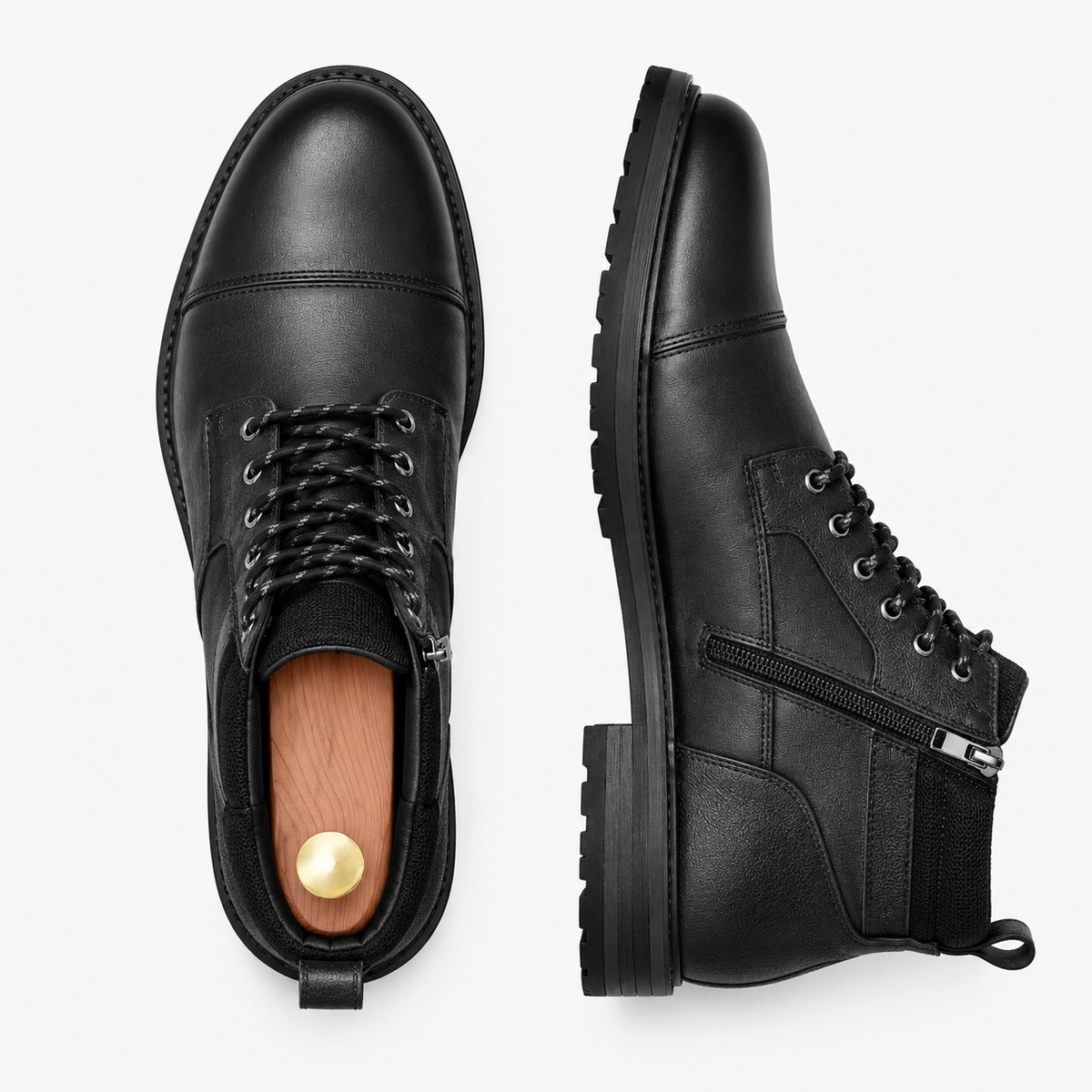 Botas de Couro de Paladino