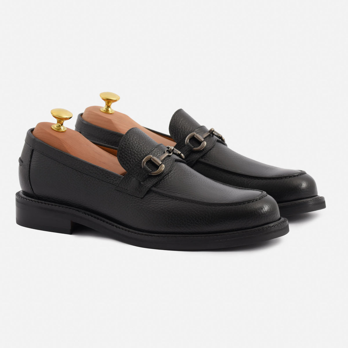 Mocassins Eriksen em Pele Granulada para Homem