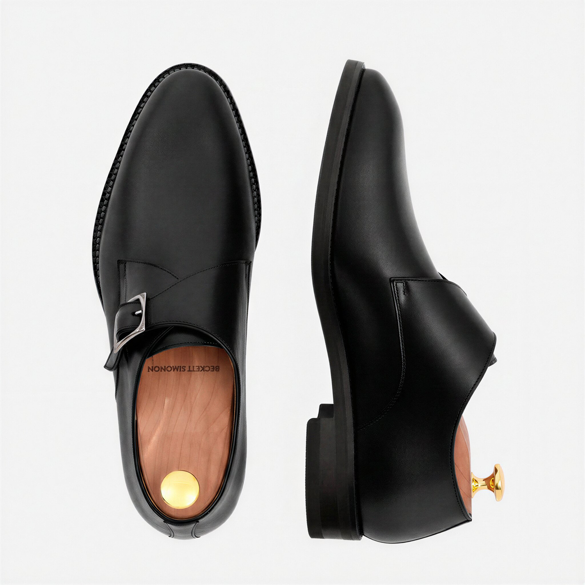 Sapatos Monk Strap Leonard para Homem