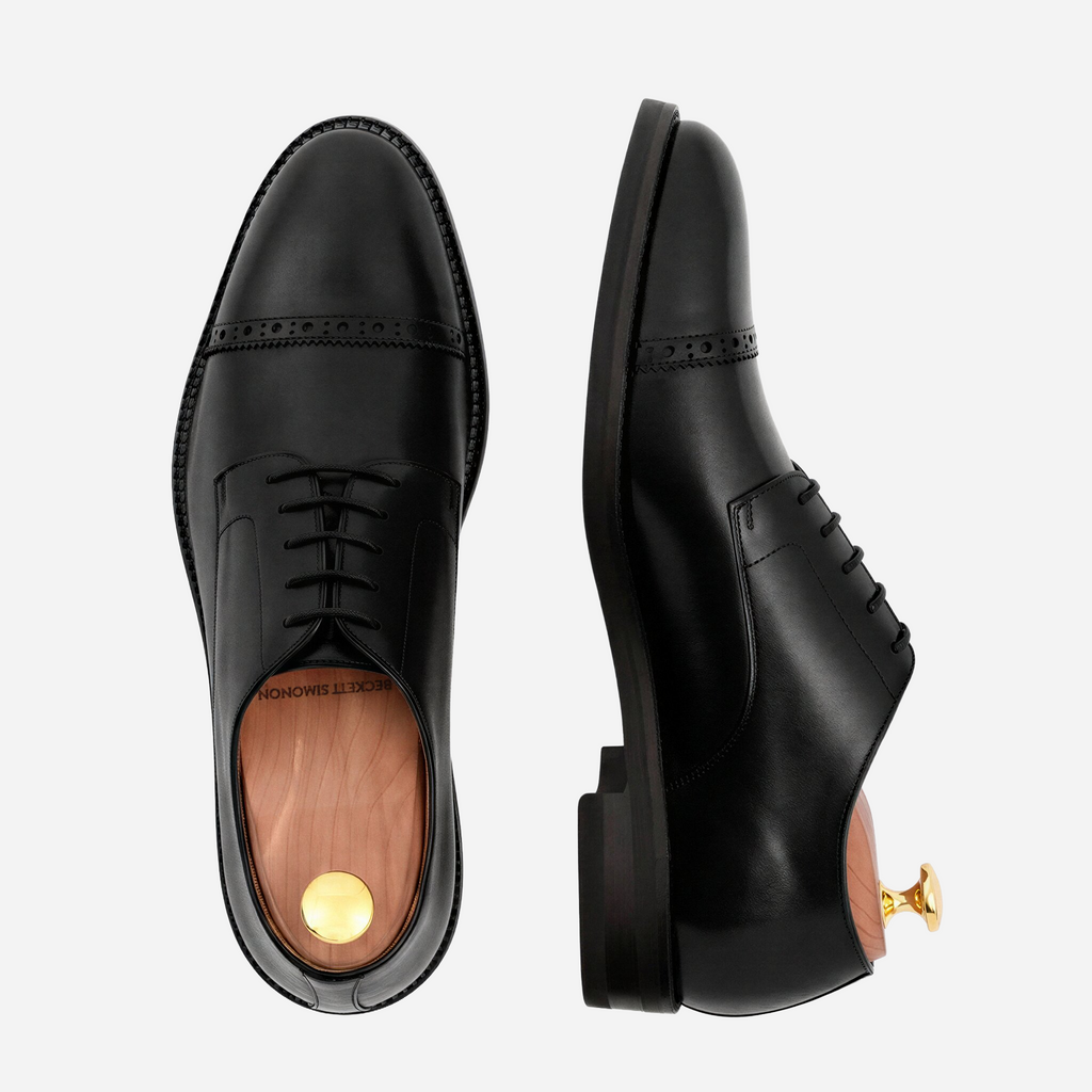 Sapatos Derby Norman com biqueira - Homem