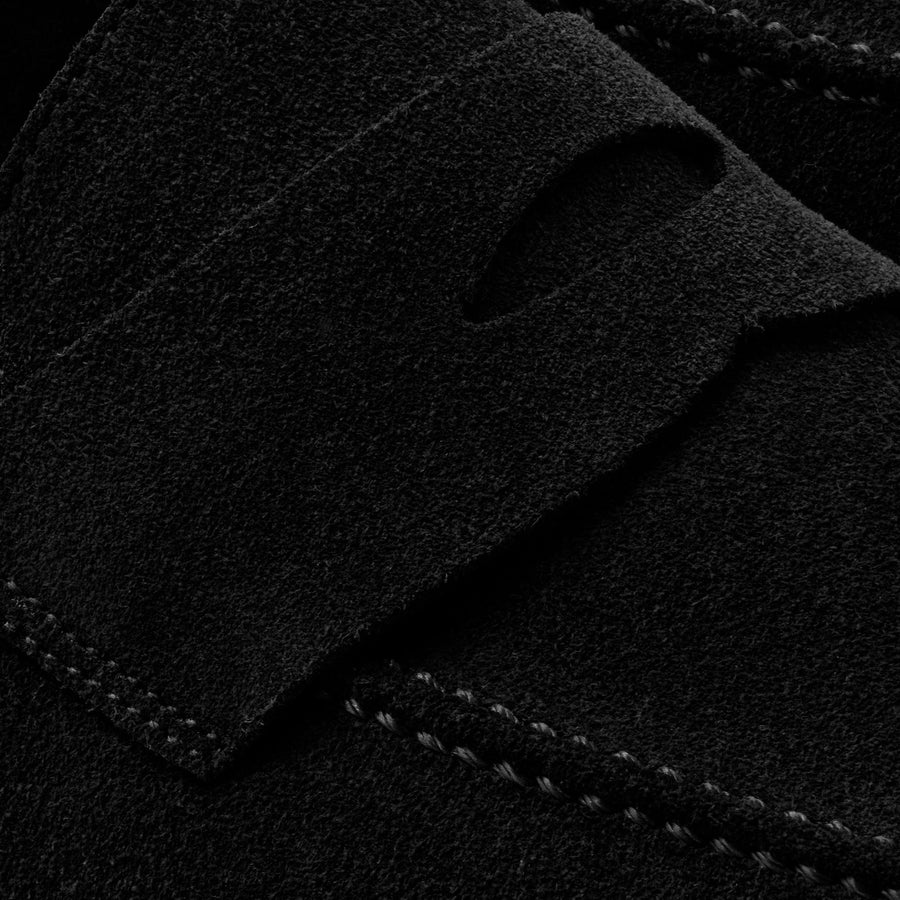 Water-repellent suede