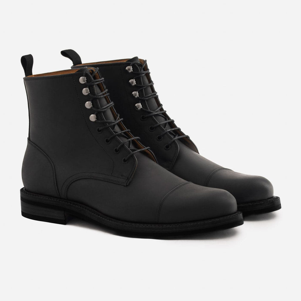 Botas de Pele Pull-Up Dowler para Homem