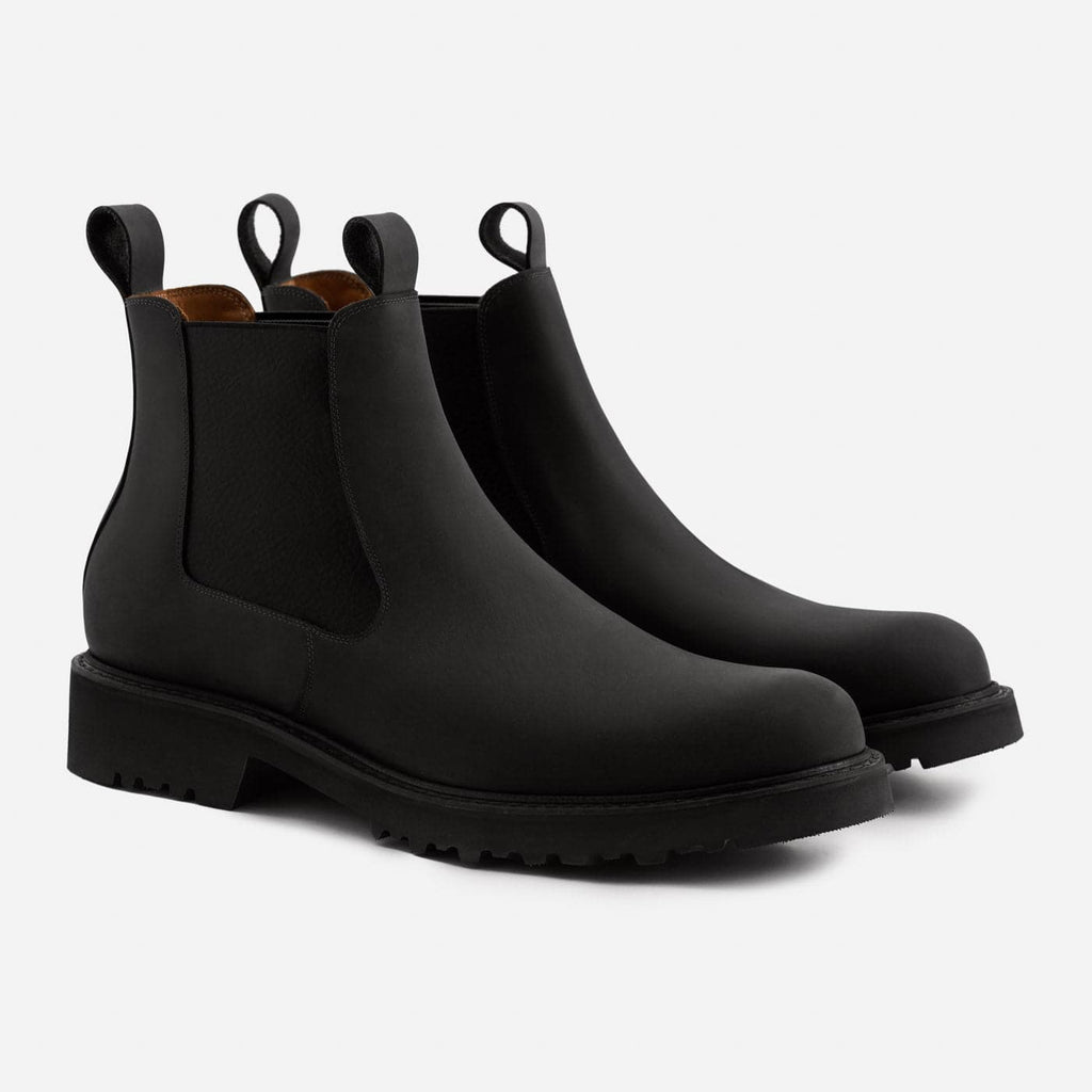 Botas de Pele Silva para Homem com Presilha