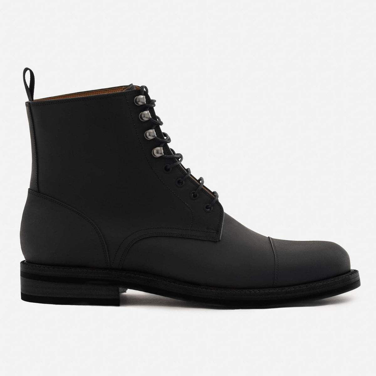 Botas de Pele Pull-Up Dowler para Homem