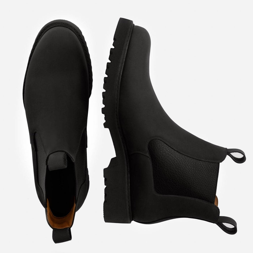 Botas de Pele Silva para Homem com Presilha