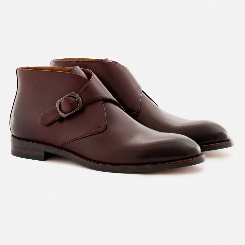 Botas Gregory para Homem em Pele de Flor Integral Premium