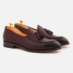 Mocassim Belga Perry para Homem em Pele de Flor Integral Premium