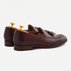 Mocassim Belga Perry para Homem em Pele de Flor Integral Premium