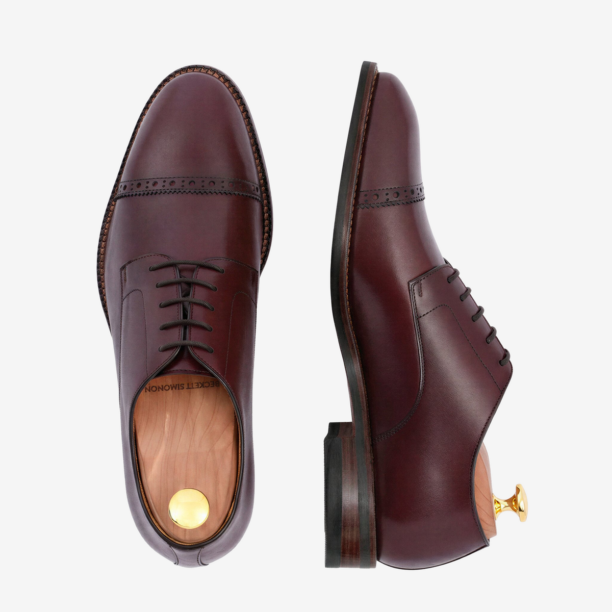 Sapatos Derby Norman com biqueira - Homem