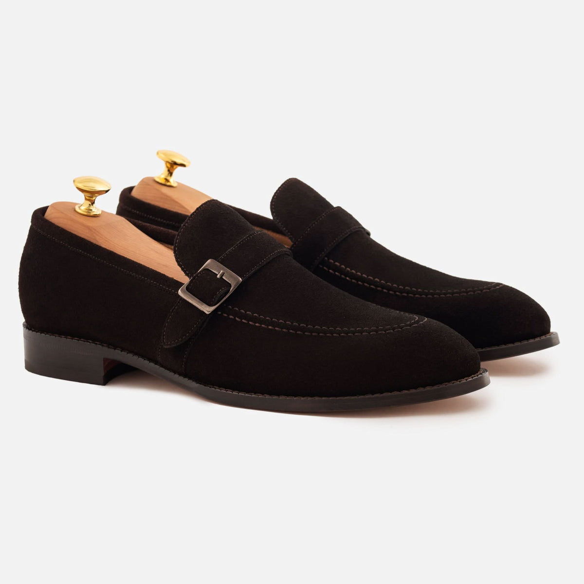 Mocassins com Cinto Archie para Homem – Camurça Repelente de Água