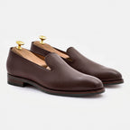 Mocassins Wholecut de Homem em Pele Granulada Langford