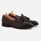 Mocassim Belga Perry para Homem em Pele de Flor Integral Premium