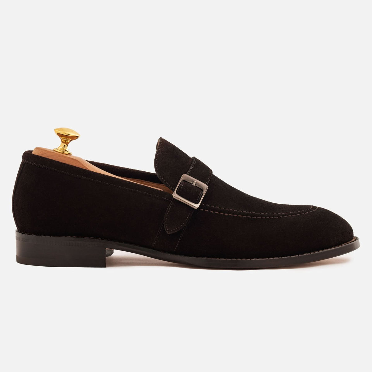 Anatomy of the Archie Loafer in Water-Repellent Suede