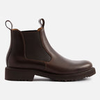 Botas de Pele Silva para Homem com Presilha