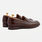 Mocassins Vincent Belgian para Homem – Pele Granulada de Qualidade Superior