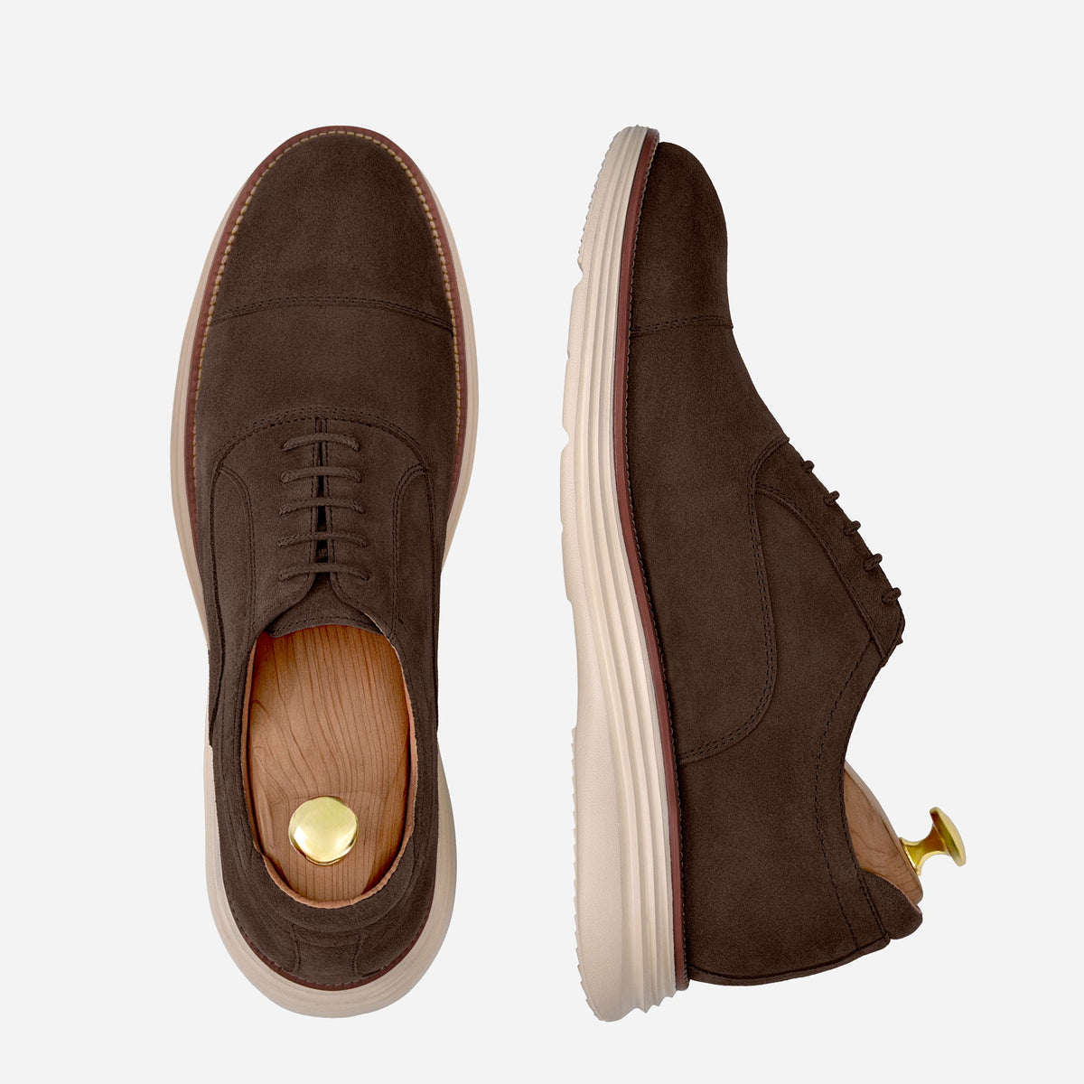 Sapatos Oxford de Camurça para Homem Asher