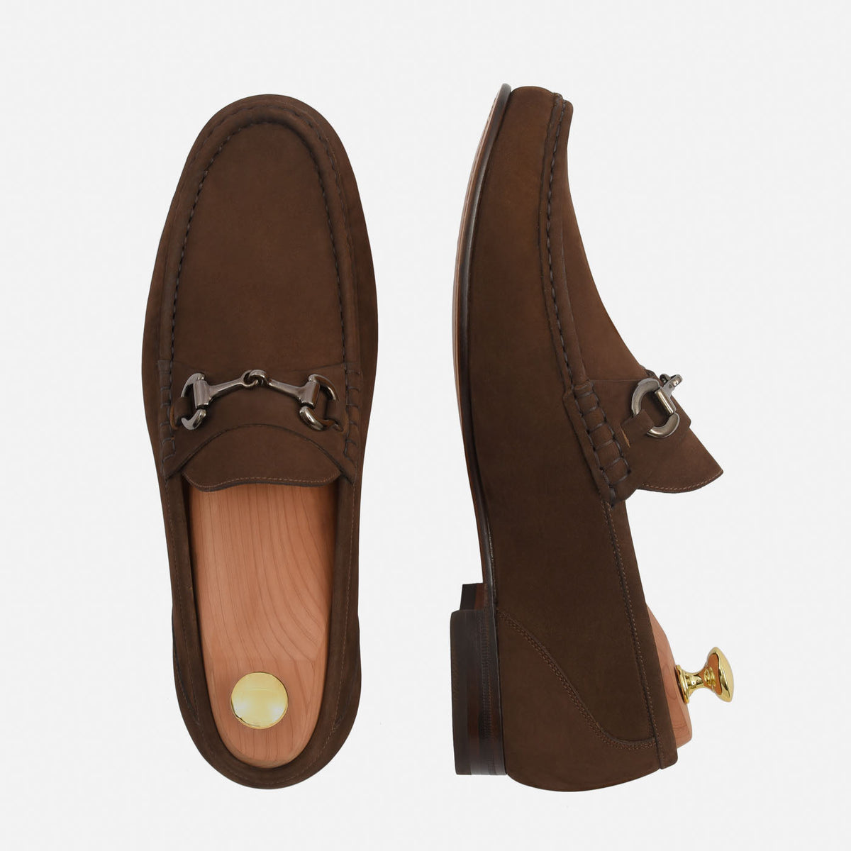 Mocassins Beaumont em Nobuk para Homem