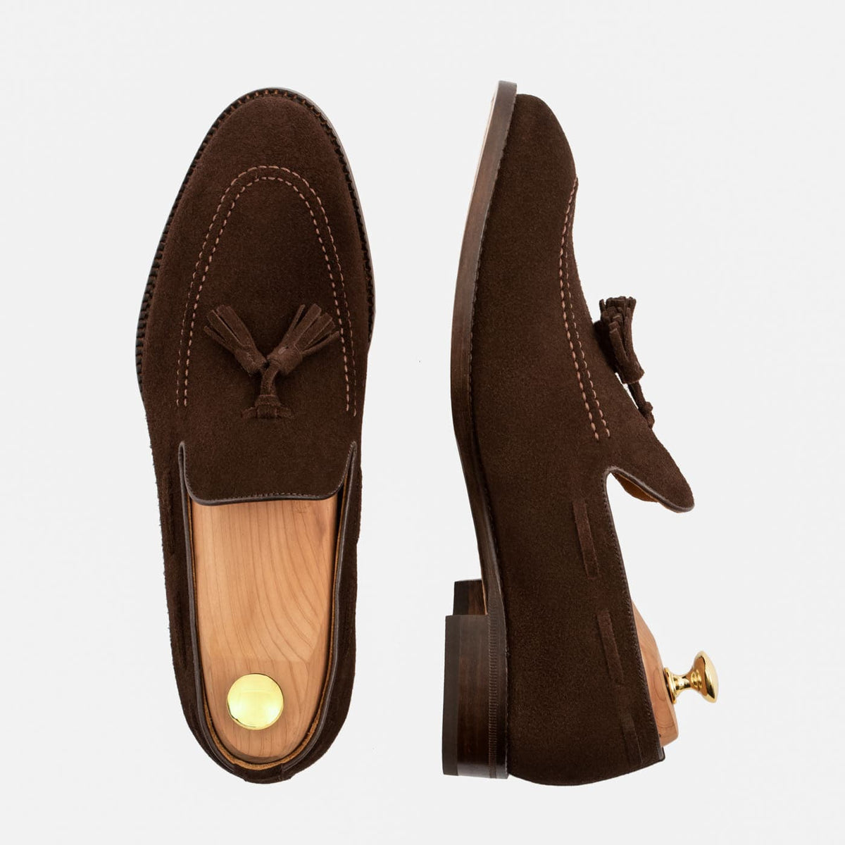 Mocassins de Borla em Camurça para Homem Bernard