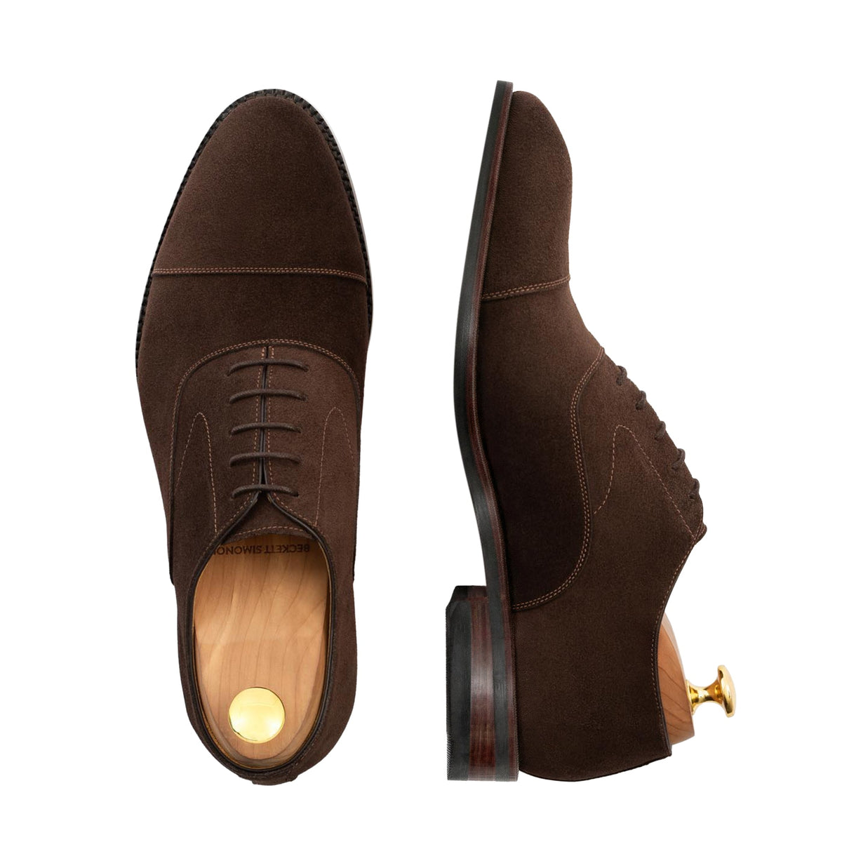 Sapatos Oxford de Camurça Dean para Homem
