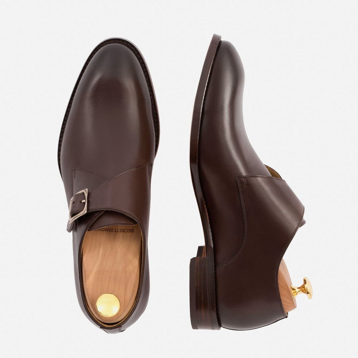 Sapatos Monk Strap Leonard para Homem