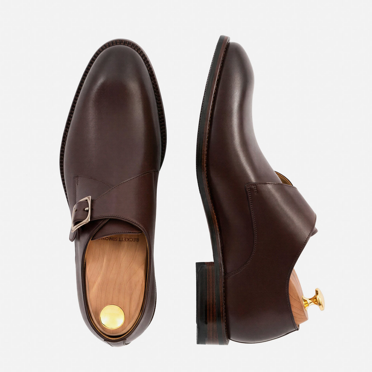 Sapatos Monk Strap Leonard para Homem