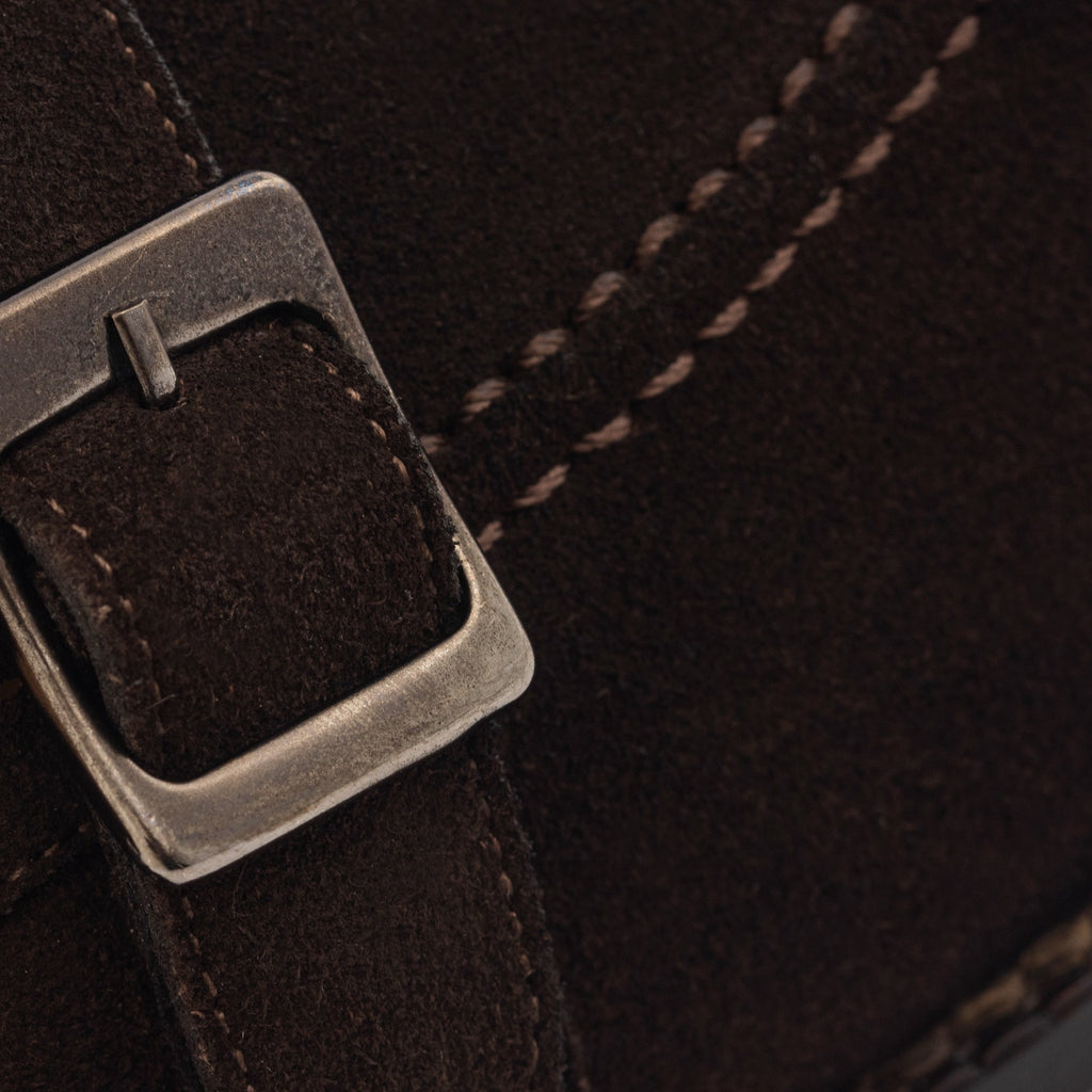 Mocassins com Cinto Archie para Homem – Camurça Repelente de Água
