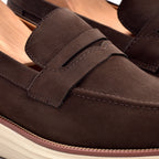 Mocassins Hudson em Nubuck para Homem
