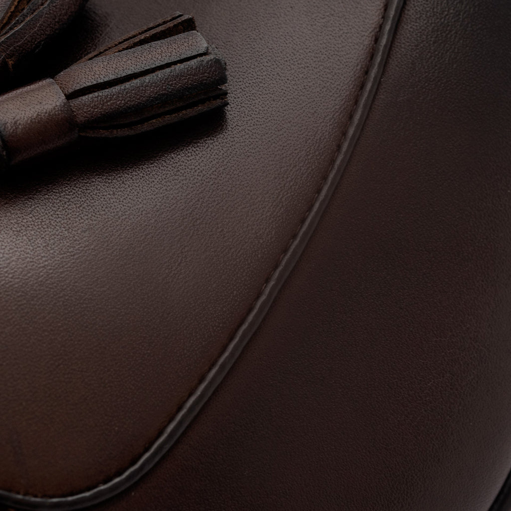 Mocassim Belga Perry para Homem em Pele de Flor Integral Premium