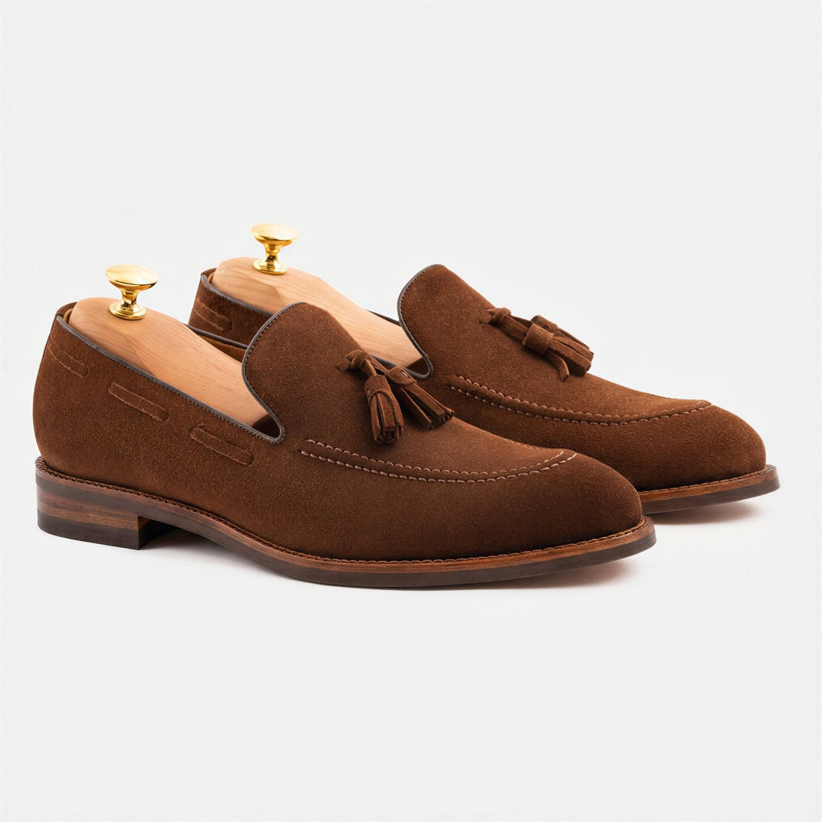 Mocassins de Borla em Camurça para Homem Bernard