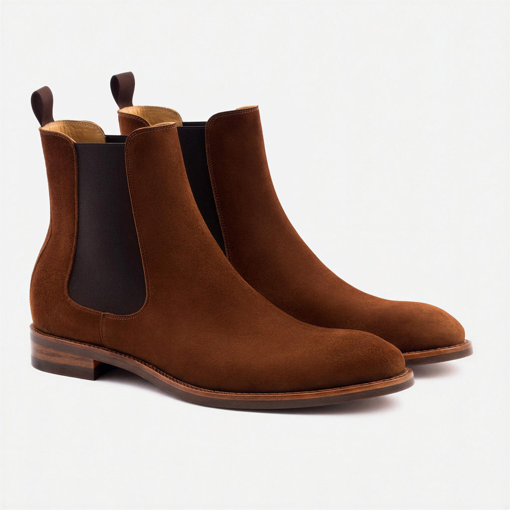 Botas Chelsea de camurça Bolton para homem