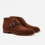 Botas de camurça com fivela Gregory para homem