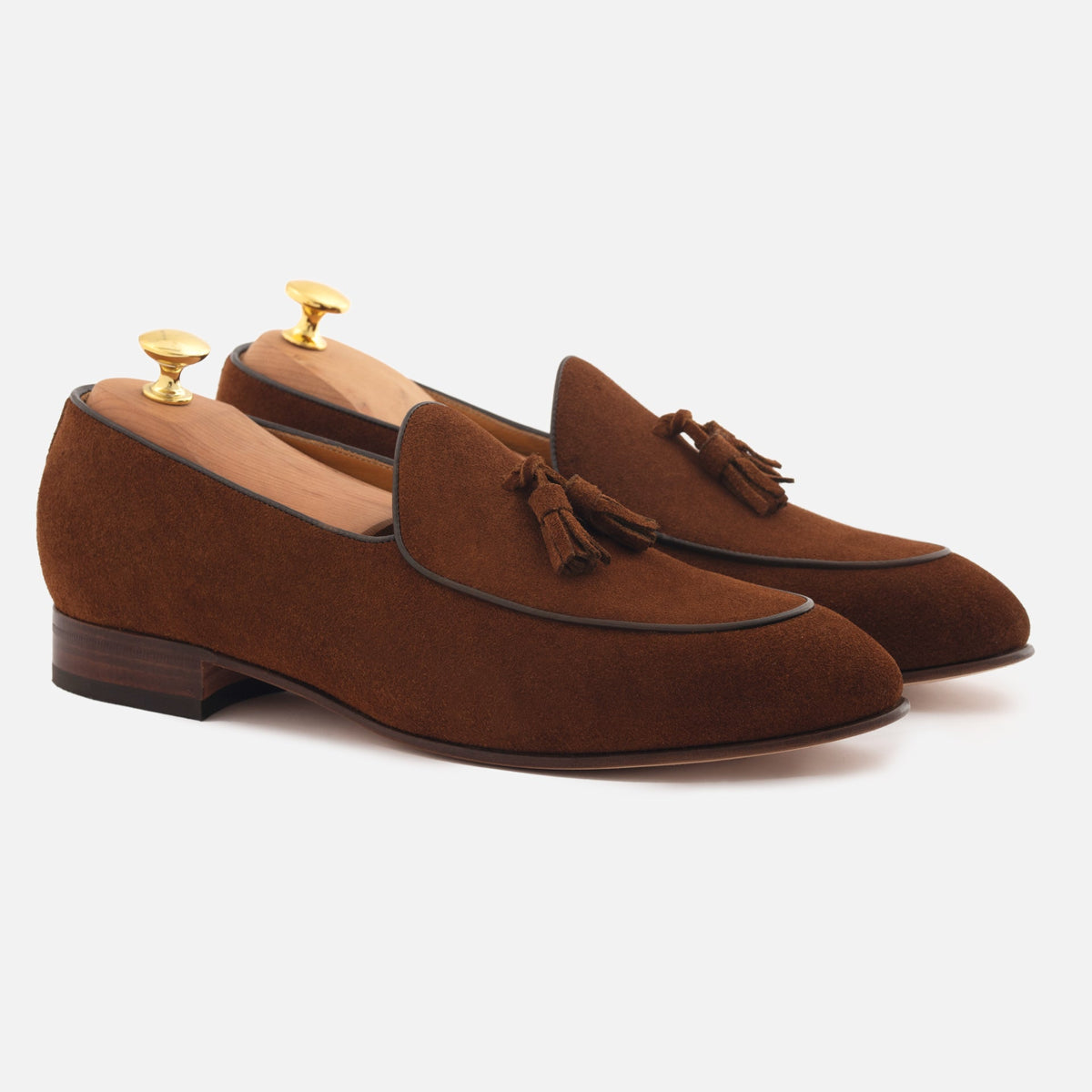 Mocassins Belgas Perry para Homem em Camurça Repelente de Água