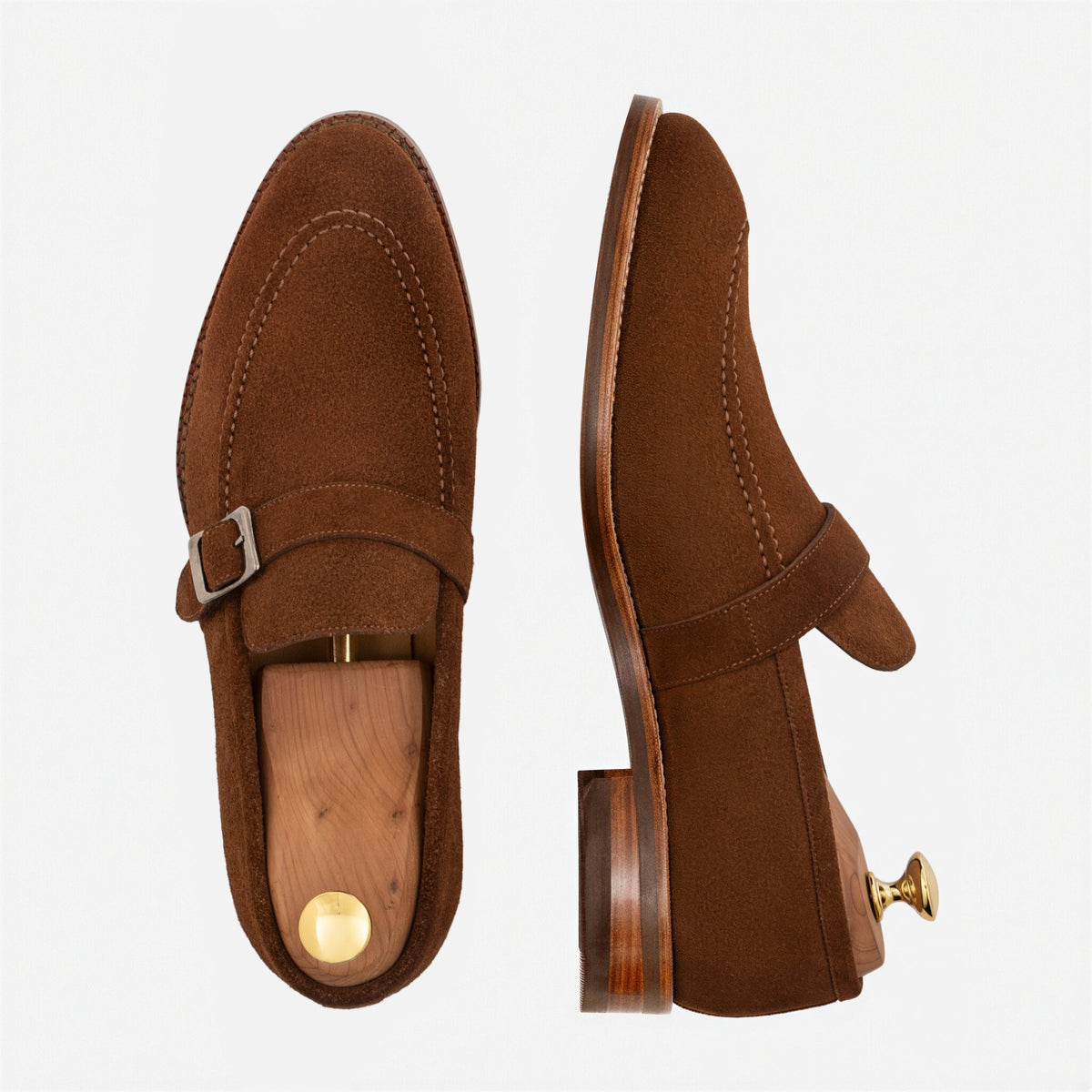 Mocassins com Cinto Archie para Homem – Camurça Repelente de Água