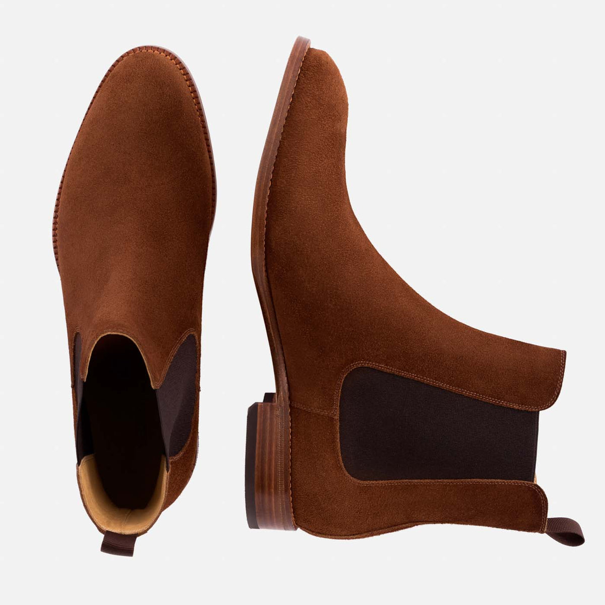Botas Chelsea de camurça Bolton para homem
