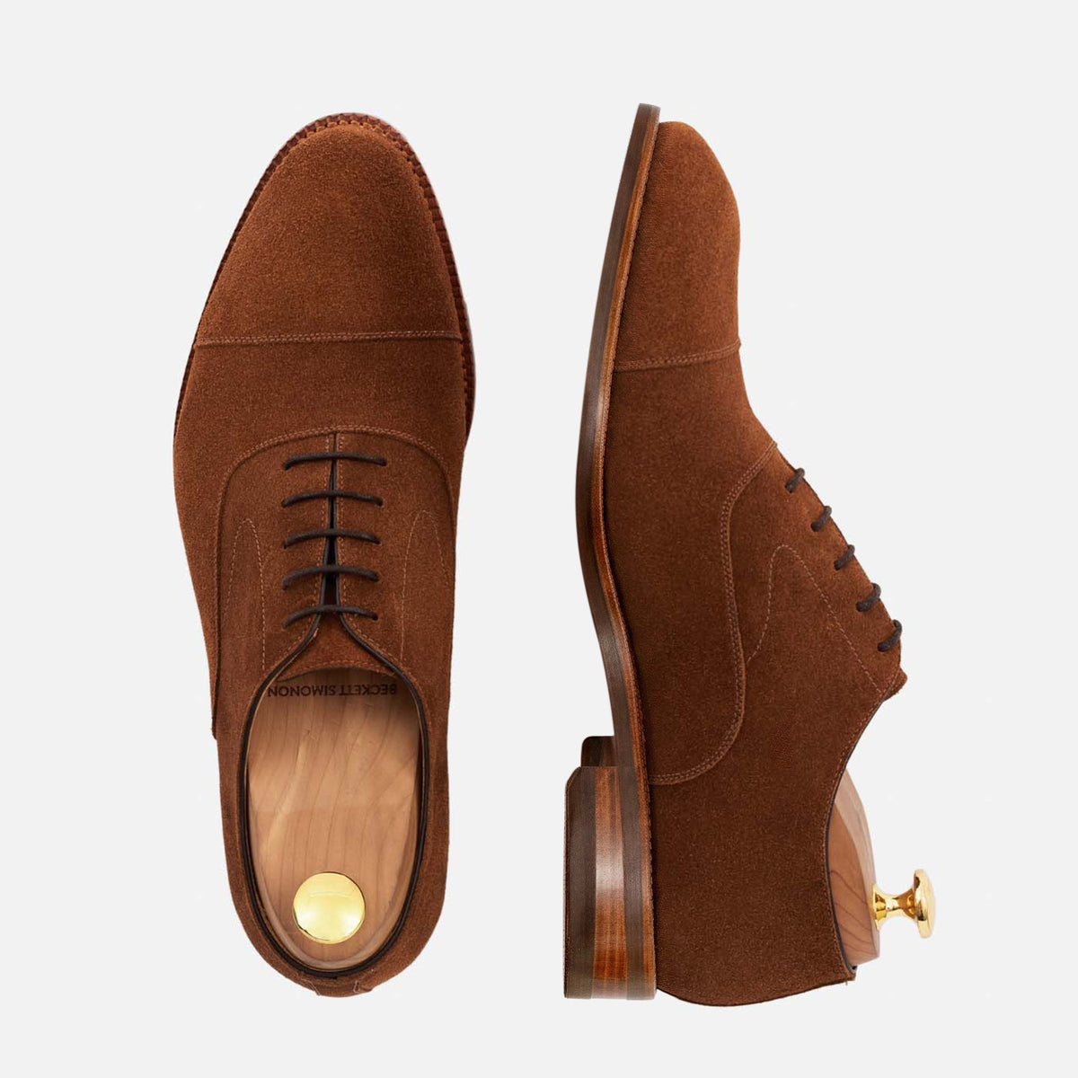 Sapatos Oxford de Camurça Dean para Homem