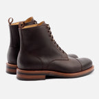 Botas de Pele Pull-Up Dowler para Homem