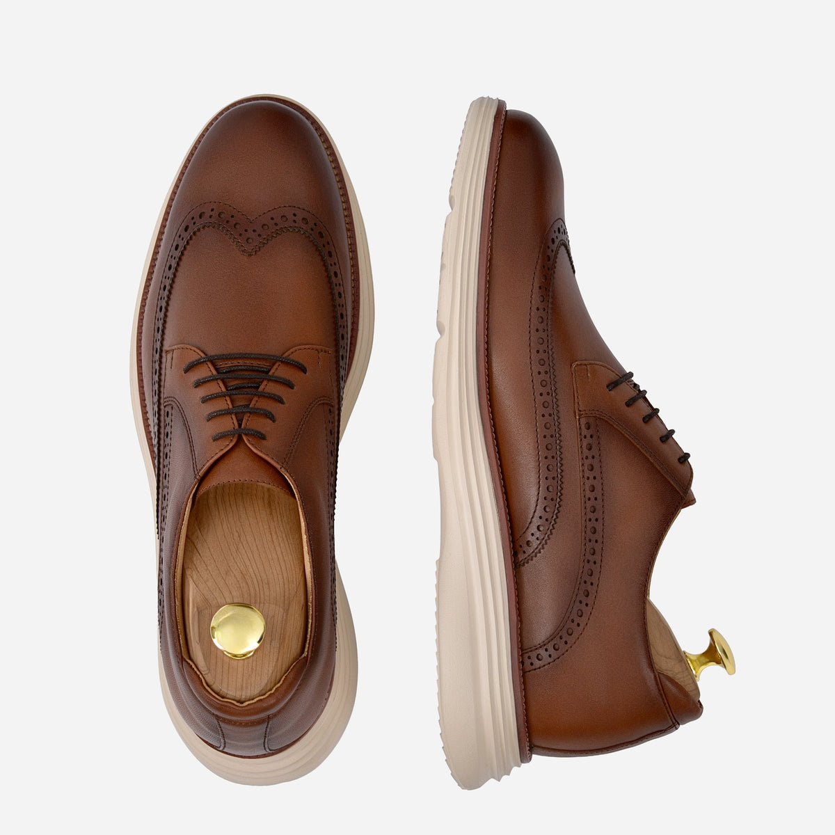 Sapatos Derby Brogue Redford - Homem