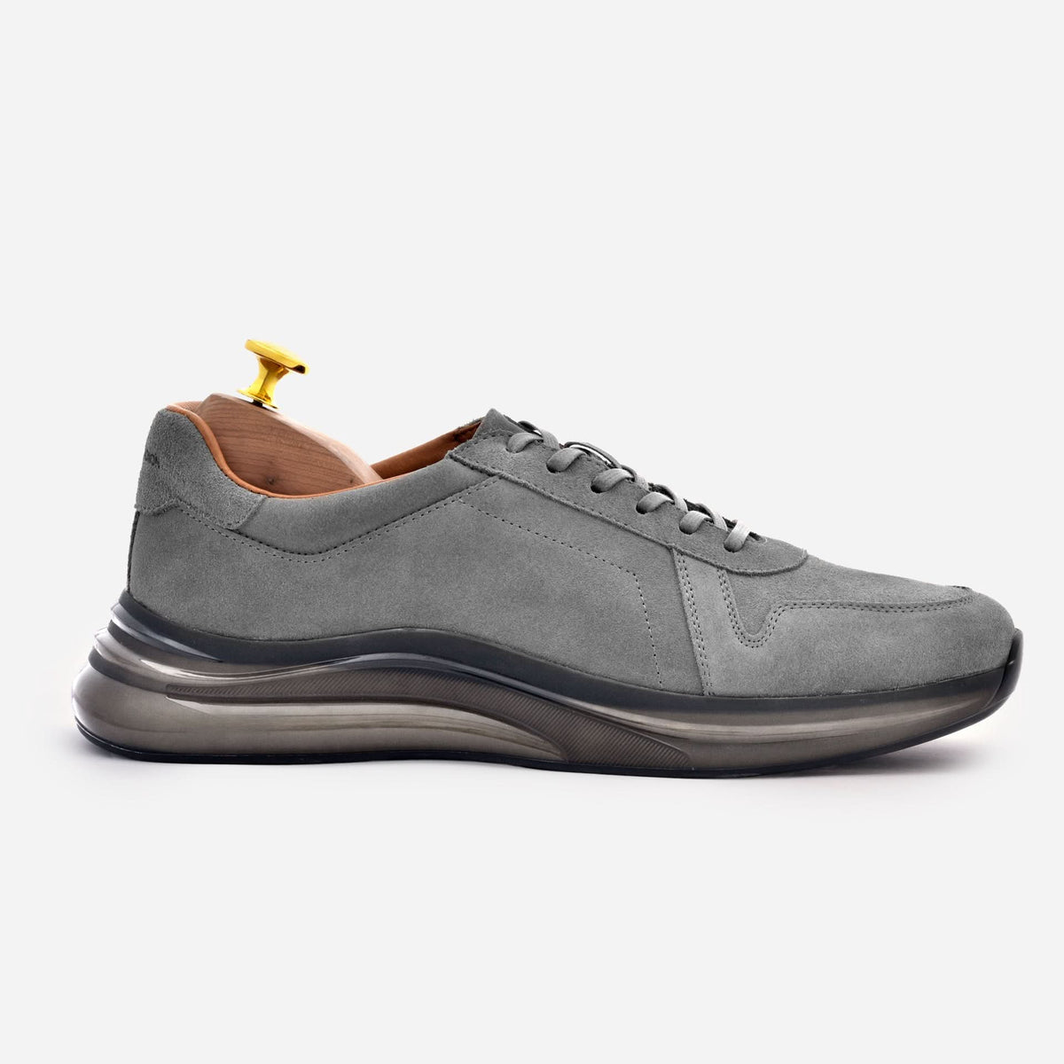 Sapatos de Atacadores em Camurça Porto para Homem