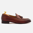 Mocassim Belga Perry para Homem em Pele de Flor Integral Premium