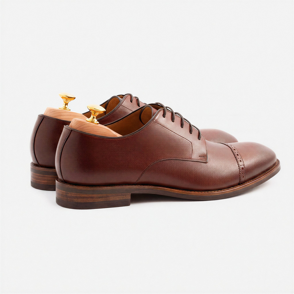 Sapatos Derby Norman com biqueira - Homem