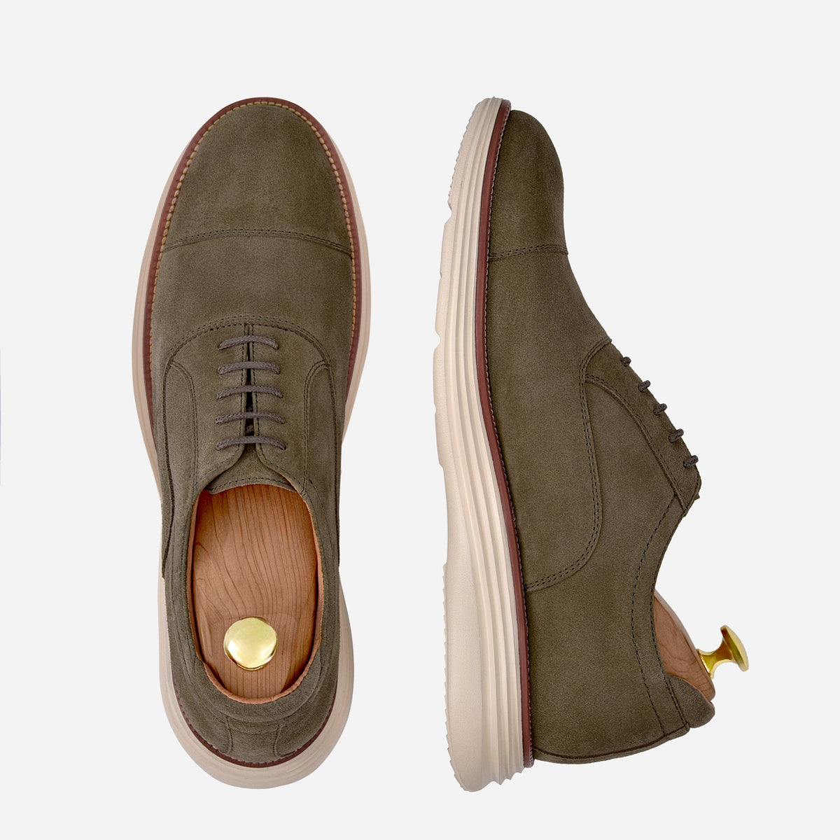 Sapatos Oxford de Camurça para Homem Asher