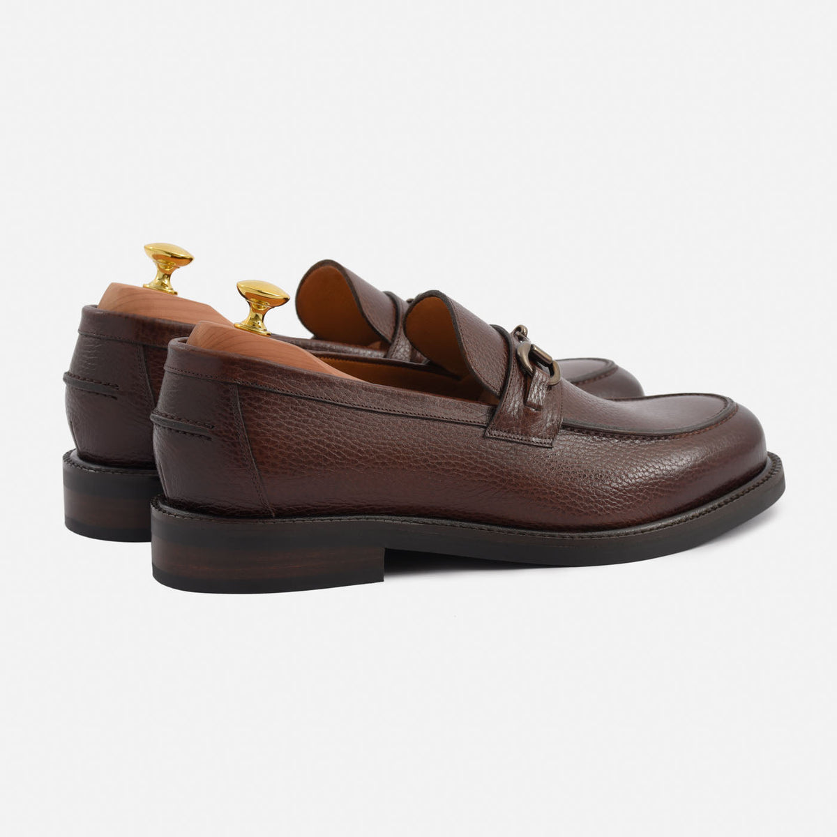 Mocassins Eriksen em Pele Granulada para Homem