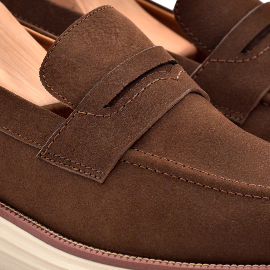 Mocassins Hudson em Nubuck para Homem