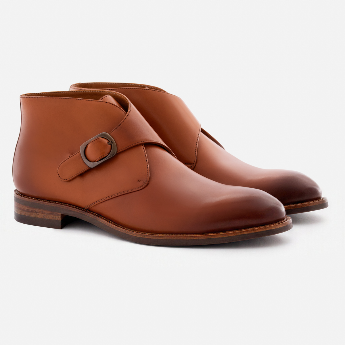 Botas Gregory para Homem em Pele de Flor Integral Premium