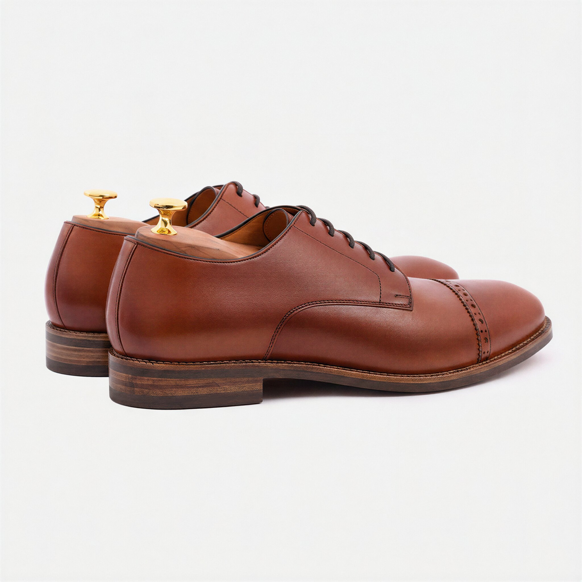 Sapatos Derby Norman com biqueira - Homem
