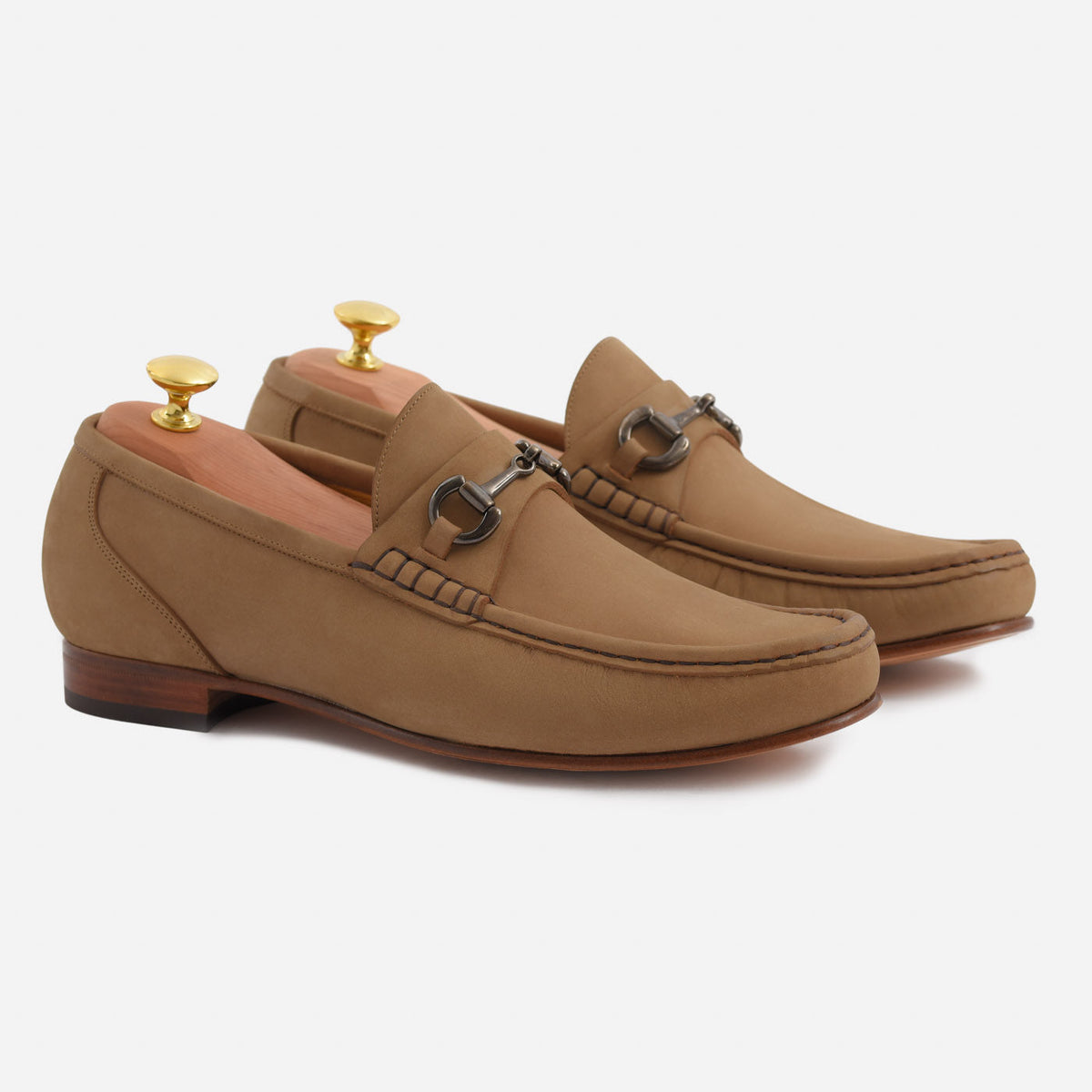 Mocassins Beaumont em Nobuk para Homem