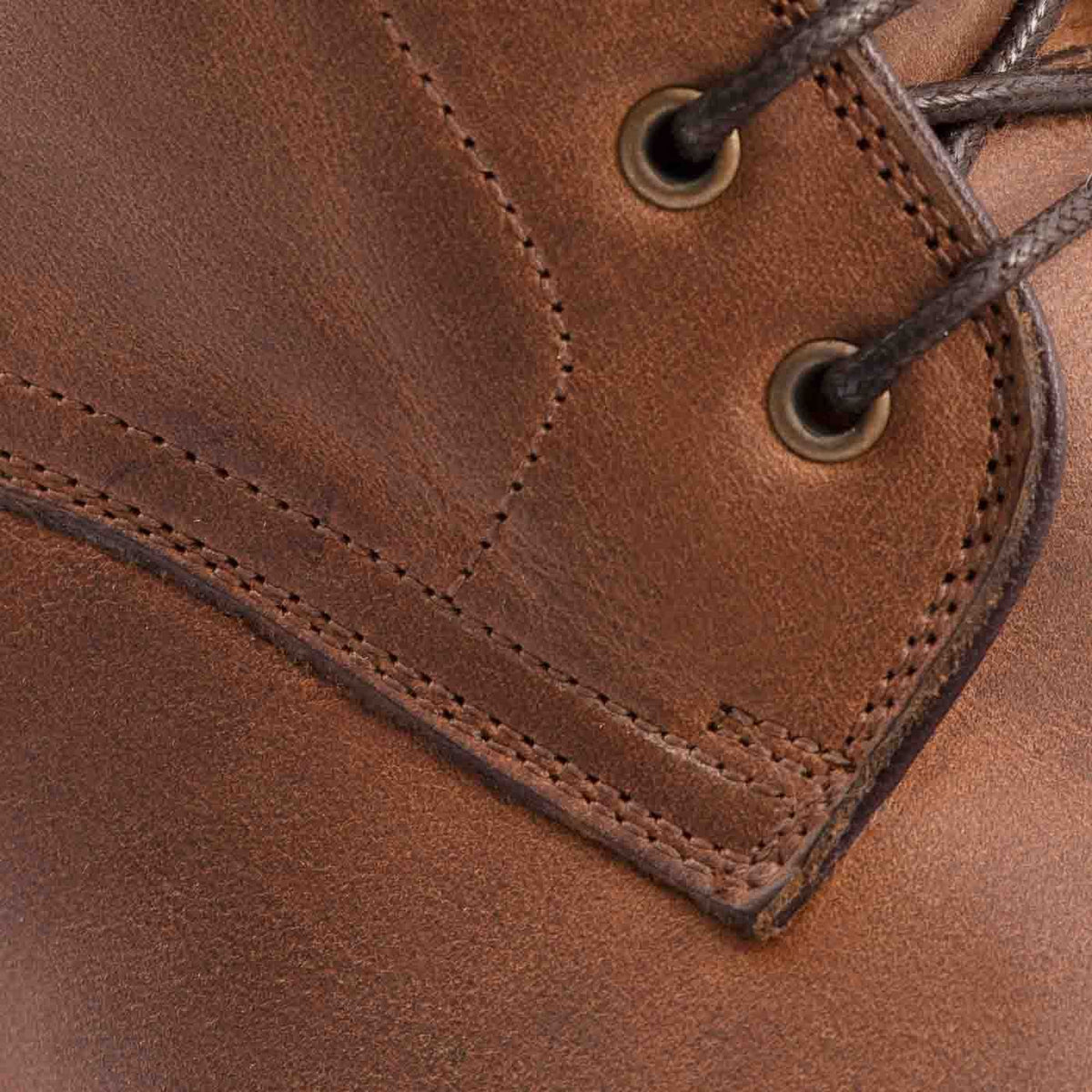 Botas de Pele Pull-Up Dowler para Homem