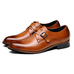Sapatos Oxford de Pele